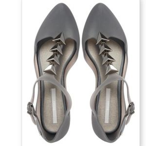 Melissa Doris Grey Flats